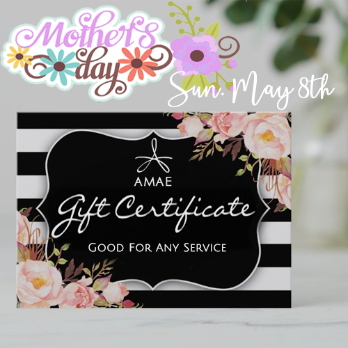 mothers day spa gift cards